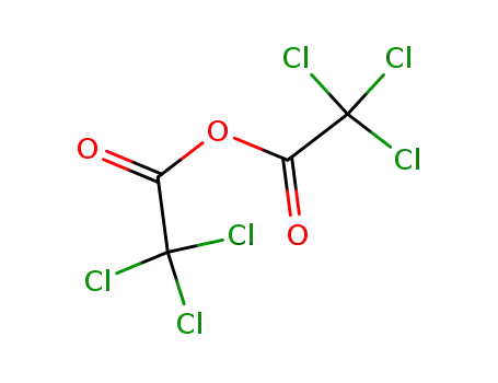 Molecular Structure of 4124-31-6 (TRICHLOROACETIC ANHYDRIDE)