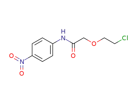 Molecular Structure of 811450-82-5 (2-(2-Chloroethoxy)-N-(4-nitrophenyl)acetaMide)