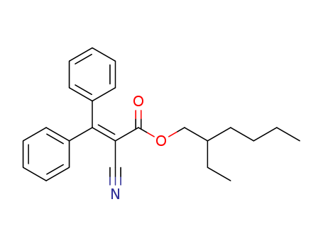 2-Propenoic acid,2-cyano-3,3-diphenyl-, 2-ethylhexyl ester(6197-30-4)