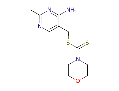 morpholine-4-carbodithioic acid 4-amino-2-methyl-pyrimidin-5-ylmethyl ester