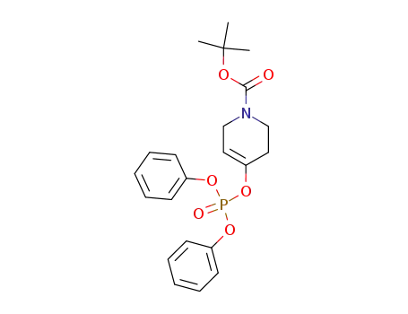 tert-butyl 4-((diphenoxyphosphoryl)oxy)-3,6-dihydropyridine-1(2H)-carboxylate