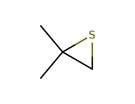 Molecular Structure of 3772-13-2 (ISOBUTYLENE SULFIDE)