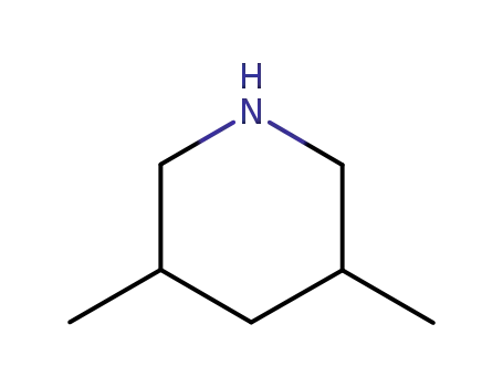 Molecular Structure of 35794-11-7 (3,5-Dimethylpiperidine)