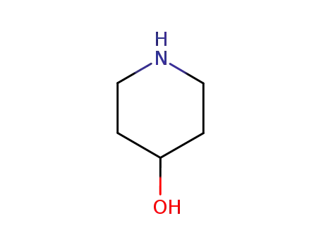 Molecular Structure of 5382-16-1 (4-Hydroxypiperidine)