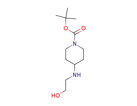 tert-butyl 4-[(2-hydroxyethyl)amino]piperidine-1-carboxylate