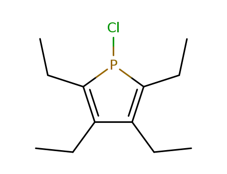 Molecular Structure of 312920-30-2 (1H-Phosphole, 1-chloro-2,3,4,5-tetraethyl-)