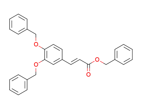 (E)-benzyl 3-(3,4-bis(benzyloxy)phenyl)acrylate