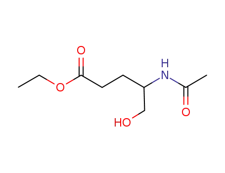 4-acetylamino-5-hydroxypentanoic acid ethyl ester