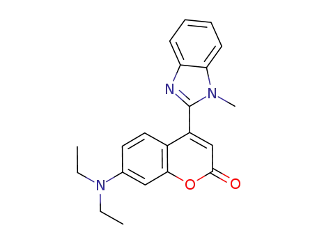 7-(diethylamino)-4-(1-methyl-1H-benzimidazol-2-yl)coumarin