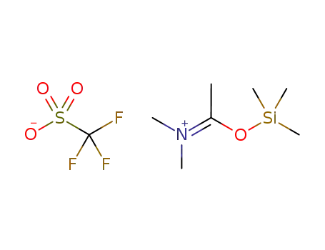 dimethyl-N-(1-trimethylsilyloxy-1-methylmethylidene)ammonium trifluoromethanesulfonate