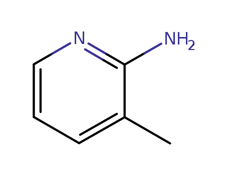 Molecular Structure of 1603-40-3 (2-Amino-3-picoline)