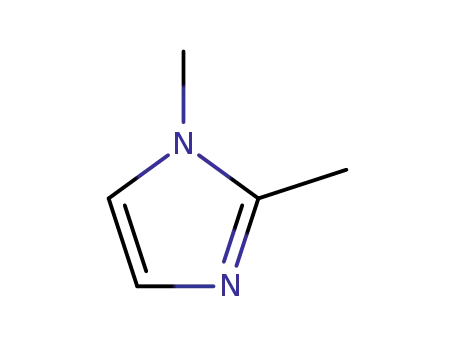 Molecular Structure of 1739-84-0 (1,2-Dimethylimidazole)