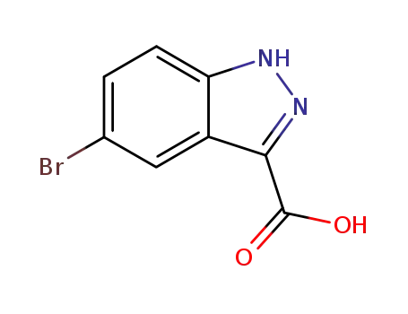 5-bromobenzopyrazole-3-carboxylic acid