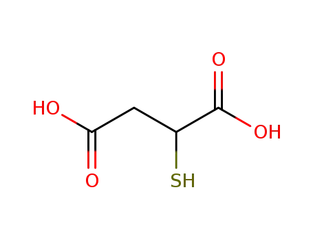 Mercaptosuccinic acid cas  70-49-5