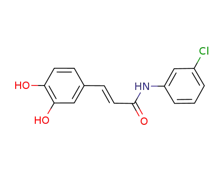 (E)-N-(3-chlorophenyl)-3-(3,4-dihydroxyphenyl)-prop-2-enamide