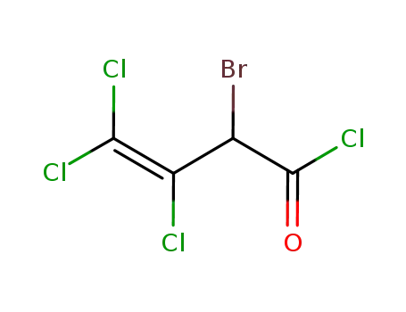 2-bromo-3,4,4-trichloro-3-butenoyl chloride