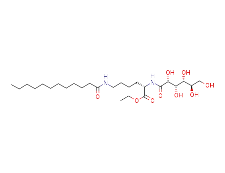 Nα-gluconamide-Nε-lauroyl-L-lysine ethyl ester