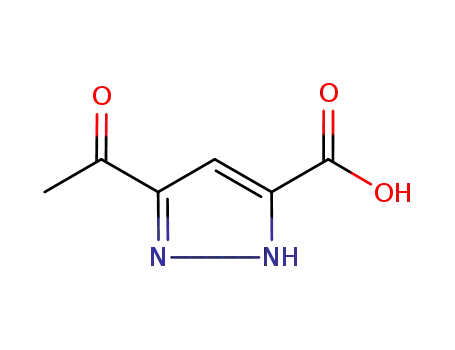 3-acetyl-1H-pyrazole-5-carboxylic acid