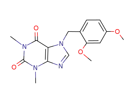 7-(2,4-dimethoxybenzyl)-1,3-dimethyl-3,7-dihydropurine-2,6-dione