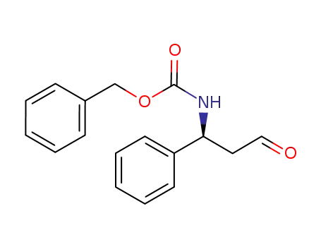 (-)-(3S)-3-benzyloxycarbonylamino-3-phenylpropanal