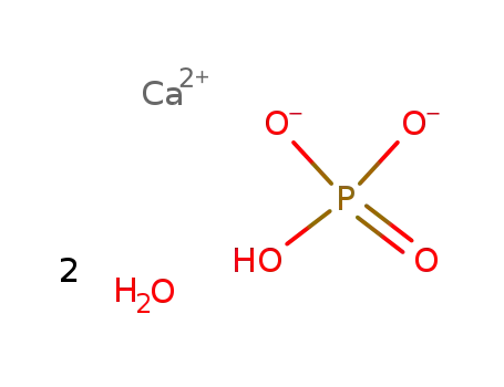 calcium hydrogen phosphate dihydrate