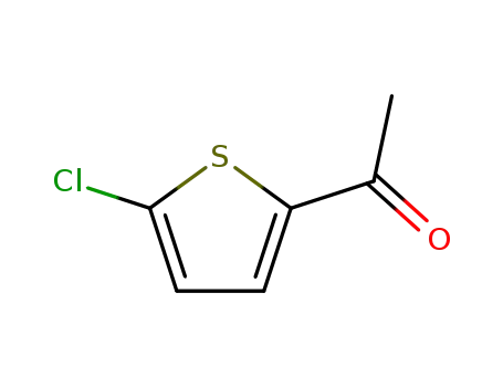 Molecular Structure of 6310-09-4 (2-ACETYL-5-CHLOROTHIOPHENE)