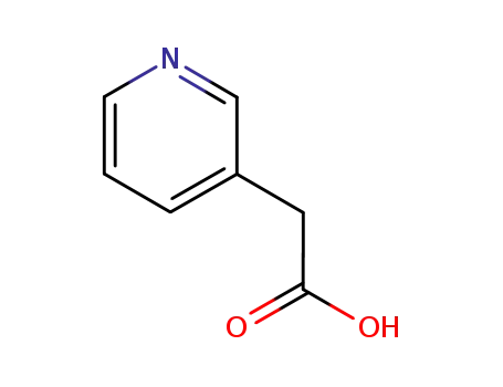 Molecular Structure of 501-81-5 (3-Pyridylacetic acid)