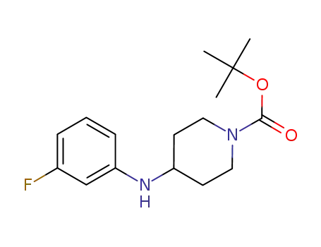 tert-butyl 4-((3-fluorophenyl)amino)piperidine-1-carboxylate