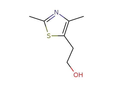 Molecular Structure of 2258-19-7 (2,4-dimethyl-5-thiazoleethanol)