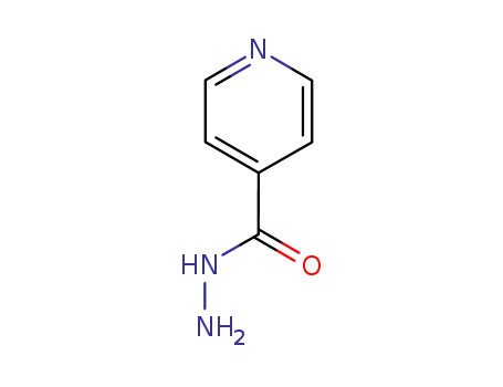 Molecular Structure of 54-85-3 (Isoniazid)