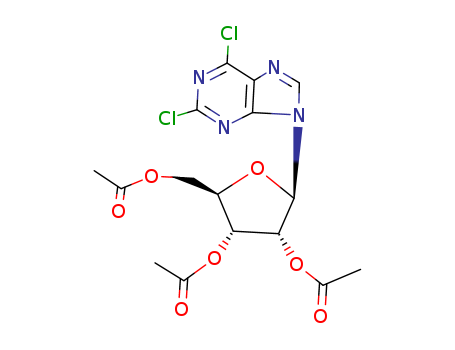 9H-Purine,2,6-dichloro-9-(2,3,5-tri-O-acetyl-β-D-ribofuranosyl)-