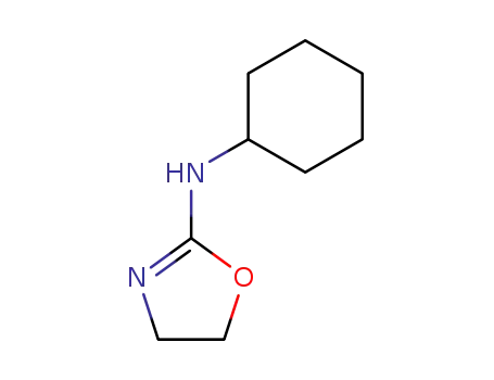 Molecular Structure of 10002-37-6 (N-cyclohexyl-4,5-dihydro-1,3-oxazol-2-amine)