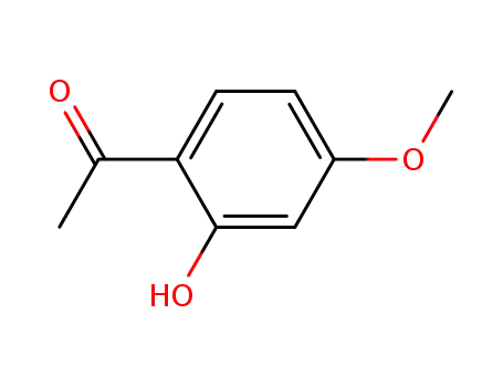 Molecular Structure of 552-41-0 (Paeonol)