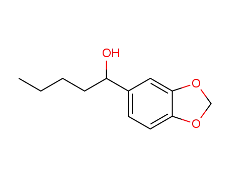 Molecular Structure of 5422-01-5 (α-Butylpiperonyl Alcohol)