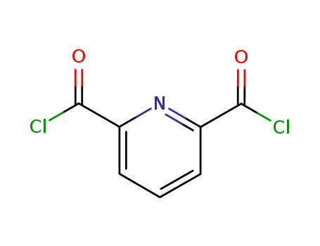 Molecular Structure of 3739-94-4 (2,6-Pyridinedicarboxylic acid chloride)