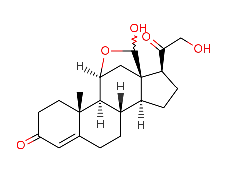 11,13-(EPOXYMETHANO)-13H-CYCLOPENTA-(A)PHENANTHRENE, PREGN-4-ENE-3,20-DERIV.