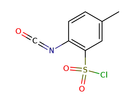 1-isocyanato-2-chlorosulfonyl-4-methyl benzene
