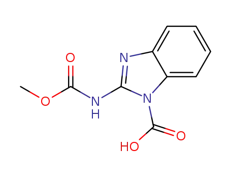 2-(methoxycarbonylamino)-1H-benzimidazole-1-carboxylic acid