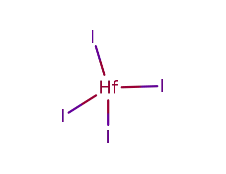 Molecular Structure of 13777-23-6 (HAFNIUM IODIDE)