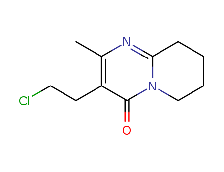 3-(2-Chloroethyl)-2-methyl-6,7,8,9-tetra hydro-4H-pyrido[1,2-a]-pyrimidin-4-one