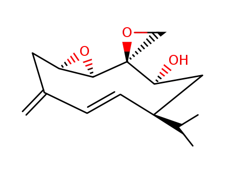 (1S,3S,4E,8R,9R,10S)-8,9-epoxy-10,10-epoxymethano-3-isopropyl-6-methylene-4-cyclodecen-1-ol