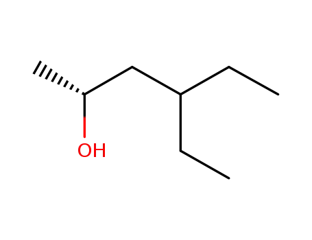 Molecular Structure of 220150-55-0 (2-Hexanol, 4-ethyl-, (2R)-)
