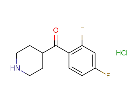 (2,4-Difluoro-phenyl)-piperidin-4-yl-methanone hydrochloride
