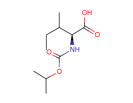(2S)-3-methyl-2-isopropoxycarbonylaminopentanoic acid