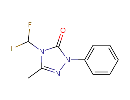 4-difluoromethyl-4,5-dihydro-3-methyl-5-oxo-1-phenyl-1H-1,2,4-triazole