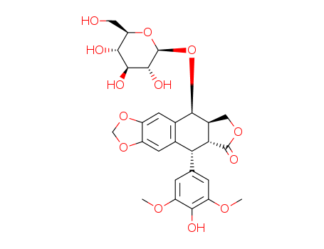 4'-Demethylepipodophyllotoxin-9 beta-glucopyranoside