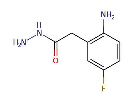 Benzeneacetic acid, 2-amino-5-fluoro-, hydrazide