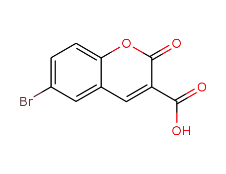 Molecular Structure of 2199-87-3 (6-BROMOCOUMARIN-3-CARBOXYLIC ACID)