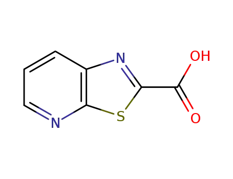 Molecular Structure of 857969-93-8 (thiazolo[5,4-b]pyridine-2-carboxylic acid)