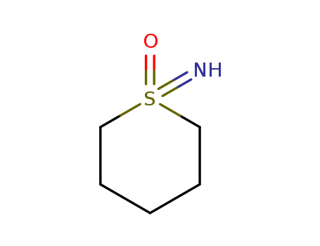 2H-Thiopyran, 1,1,3,4,5,6-hexahydro-1-imino-, 1-oxide